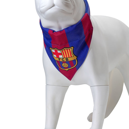 FC Barcelona dog bandana by Max & Molly – stylish and comfortable accessory for your dog.