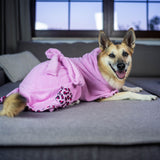 Dog  Bathrobe - ORIGINAL Leopard Pink