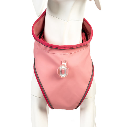 Raincoat for dogs - MATRIX 2.0 ROSE