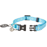 Smart ID Cat Collar - Retro Blue